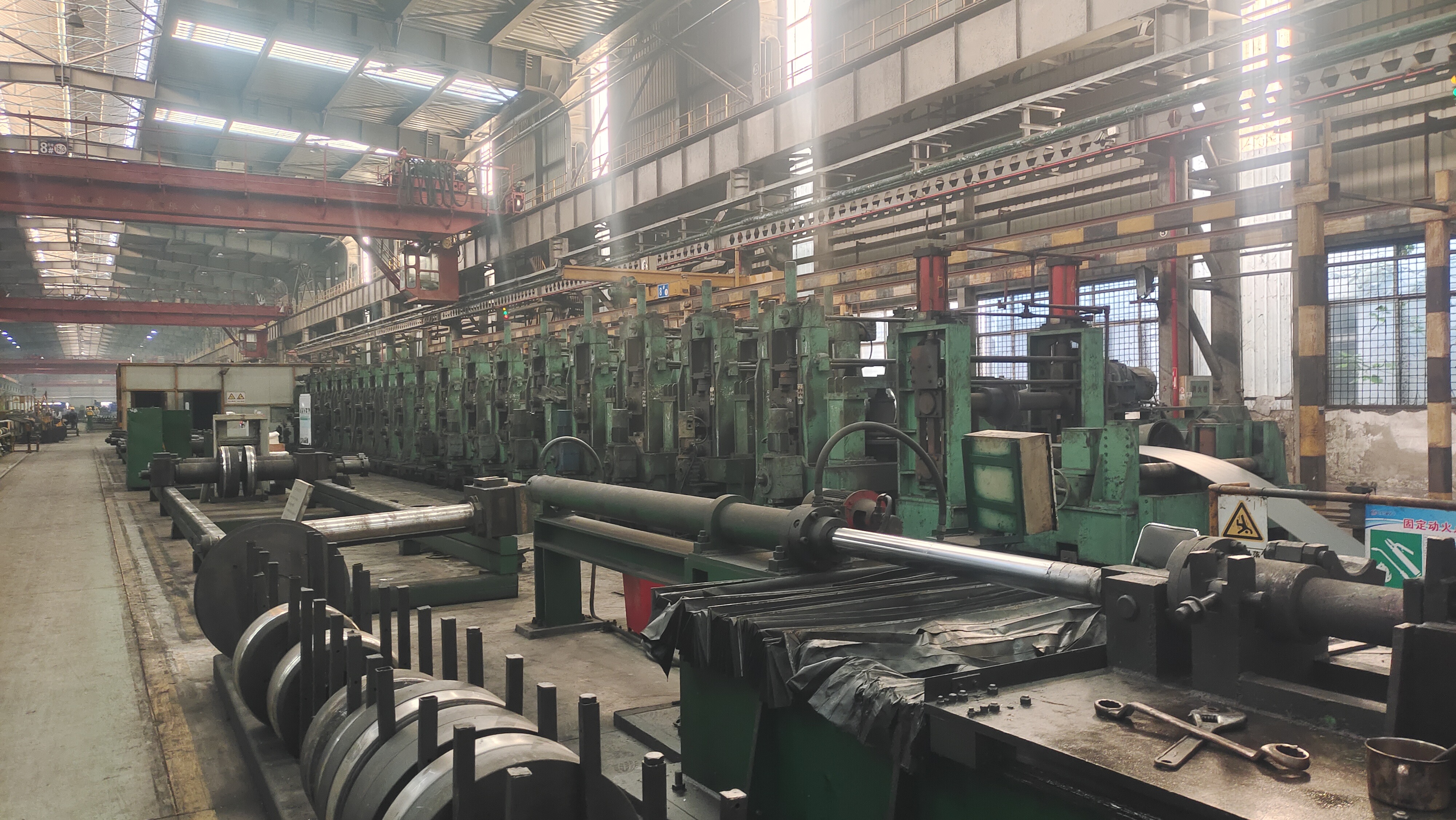 太阳集团tyc122ccV9-H系列变频器:助力钢厂1250冷弯机组生产线“焕新升级”! 太阳集团tyc122ccV9-H系列变频器:助力钢厂1250冷弯机组生产线“焕新升级”!